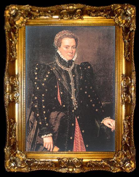 framed  Mor, Anthonis Margaret, Duchess of Parma, ta009-2